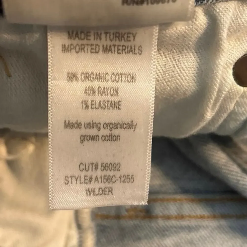 Agolde Size 30 Wilder Comfort Straight Jeans Cascadia Wash Style A156C-1255